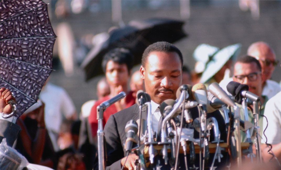 KeysThePrince's tweet photo. One thing that shocked me is that, a lot of pictures of Martin Luther King and the Civil Rights Movement were in colour. They force feed us the black and white images so it feels like it was a long time ago. I’ll show these to my kids though. https://t.co/fH11YqWJ3U