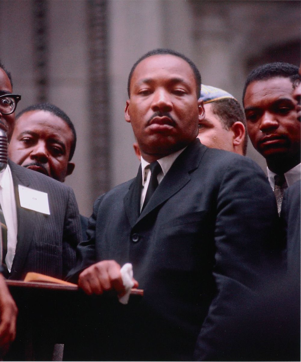 KeysThePrince's tweet photo. One thing that shocked me is that, a lot of pictures of Martin Luther King and the Civil Rights Movement were in colour. They force feed us the black and white images so it feels like it was a long time ago. I’ll show these to my kids though. https://t.co/fH11YqWJ3U