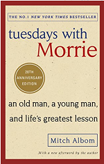 【本棚更新】
「Tuesdays With Morrie」
著者:Mitch Albom

#TuesdaysWithMorrie
#読書好きな人と繋がりたい

読書感想文はこちら
philosophy-ch.com/book/detail/46