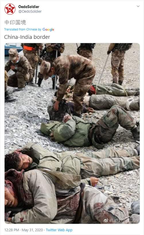 FanAzaz's tweet image. If this is true Prime Minister of India then Rajnath Singh must avenge this with full force, else he must deny it and tell us what is happening with China. What are you talking to China about? 
Modi supporters are maintaining complete radio silence ITNA SANATA KYUN HAI