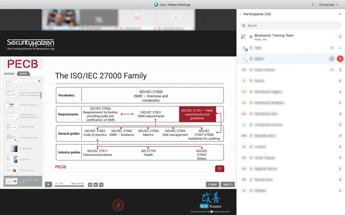 Bluekaizen's tweet photo. 🔴 Live Now
Our participants have just started their 1st day in "ISO 27701 Privacy Information Management System" online course presented by SK Labs for the first time.
https://t.co/RTp0XEPwqe
#SkLabs #Bluekaizen #ISO #PECP #Info_Management #Privacy #Lead_Implementer #Stayhome https://t.co/9oGP1DQjgP