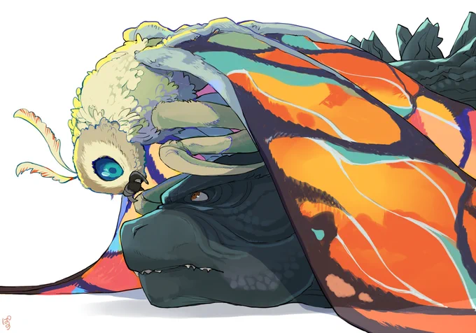 KOMを観てゴジラにハマったのはもちろんですが、ゴジモスに狂わされて1年!!!
ゴジモスめちゃくちゃ尊いんだ〜〜〜〜〜????
#mothzilla 