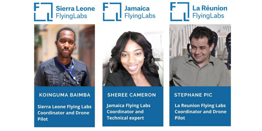 Join us for the next Power Of Local Webinar, featuring Sierra Leone, Jamaica, &amp; la Reunion Flying Labs: bit.ly/2zy2h1p #TechForGood #Data4Good