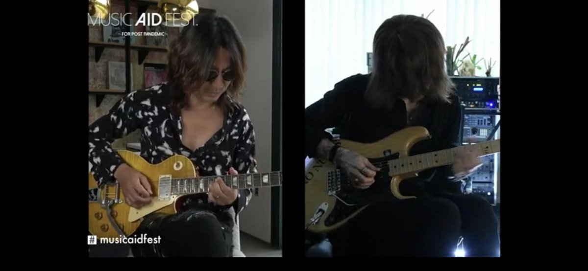 HRT_SGZ's tweet image. ごちそうさまでした😭✨
ハイライトはやはりこの2人🤤ギター弾きにはたまらんかったなぁ〜🤤🤤🤤
#MUSICAIDFEST