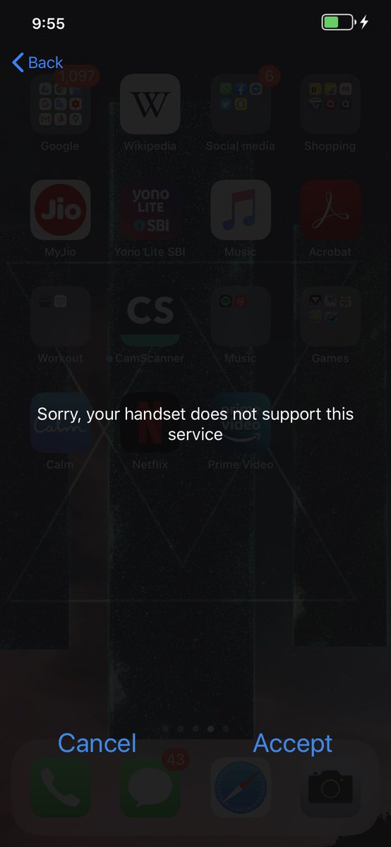 shubham1429_'s tweet photo. Ye problem bhi aati hai @Apple
@AppleSupport
#helpapple
#Apple
#iPhone11
#iPhone https://t.co/3EocaQLZjS