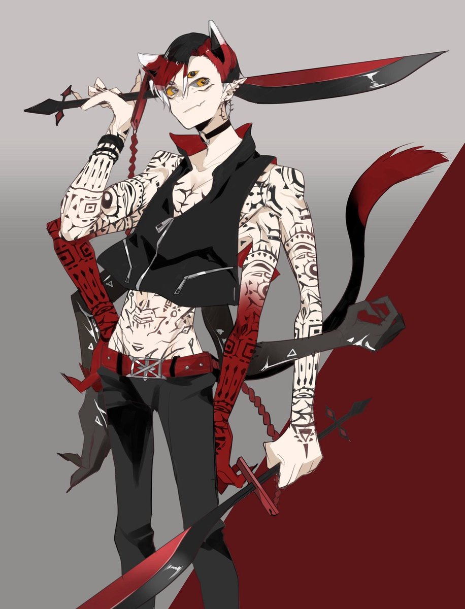 赤黒 鱗 Zombieのイラスト 赤黒 鱗 Zombieのイラスト