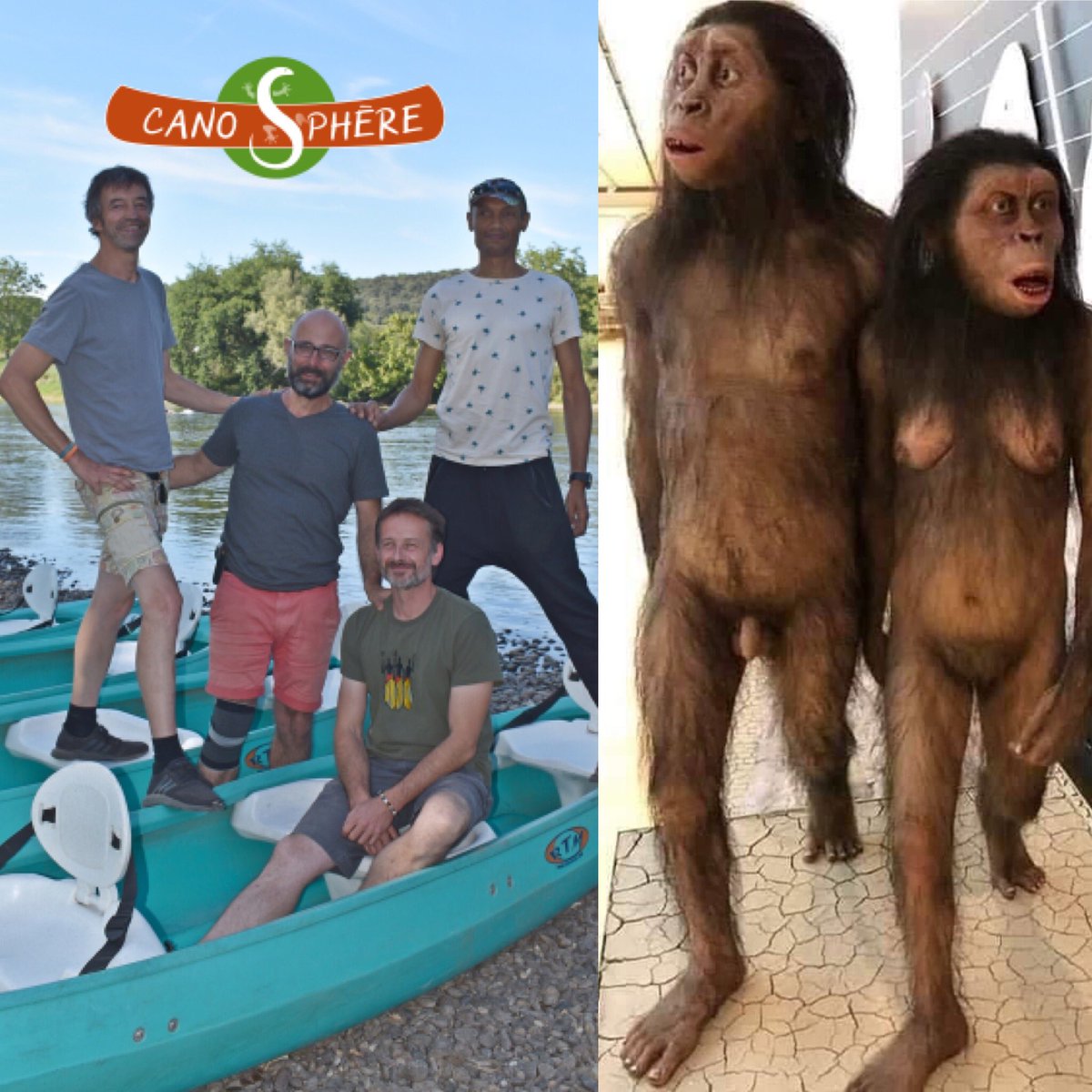 Message des pères fondateurs ( à droite) et de la direction ( à gauche ) CanoSphere #Perigord ouvre ! Les plus belles promenades de canoë en France dans une démarche eco responsable ! #sudouest #otdordogne #perigord #CetEteJeVisiteLaFrance #Dordogne