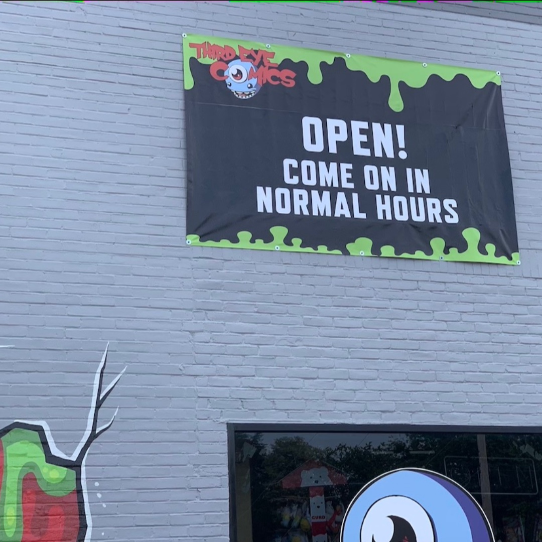 thirdeyecomics's tweet photo. We are OPEN normal hours 11am-6pm today for in-store shopping and more! #comics #comicbooks #comiccollector #comiccollectors #toycollector #toycollectors #funisessential https://t.co/ggfAAVwX8p