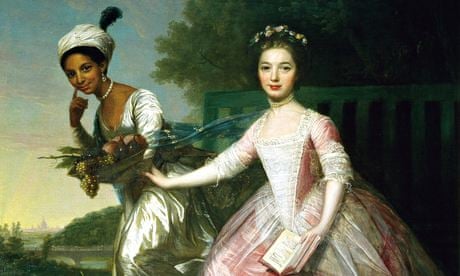 Dido Elizabeth Belle married in December 1793 round the corner from our museum at St George's, Hanover Square. She was one of the first non-white members of the gentry, and with London in the background, is pictured here next to Lady Elizabeth Murray #LondonHistoryDay