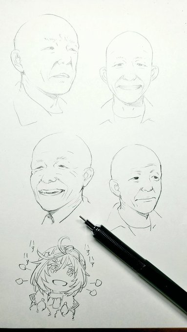 息抜き(っぱなし)落描き
あ…5月終わる 