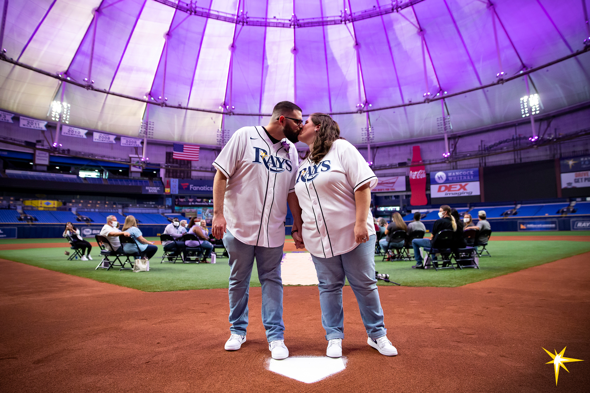 Tropicana Field Wedding