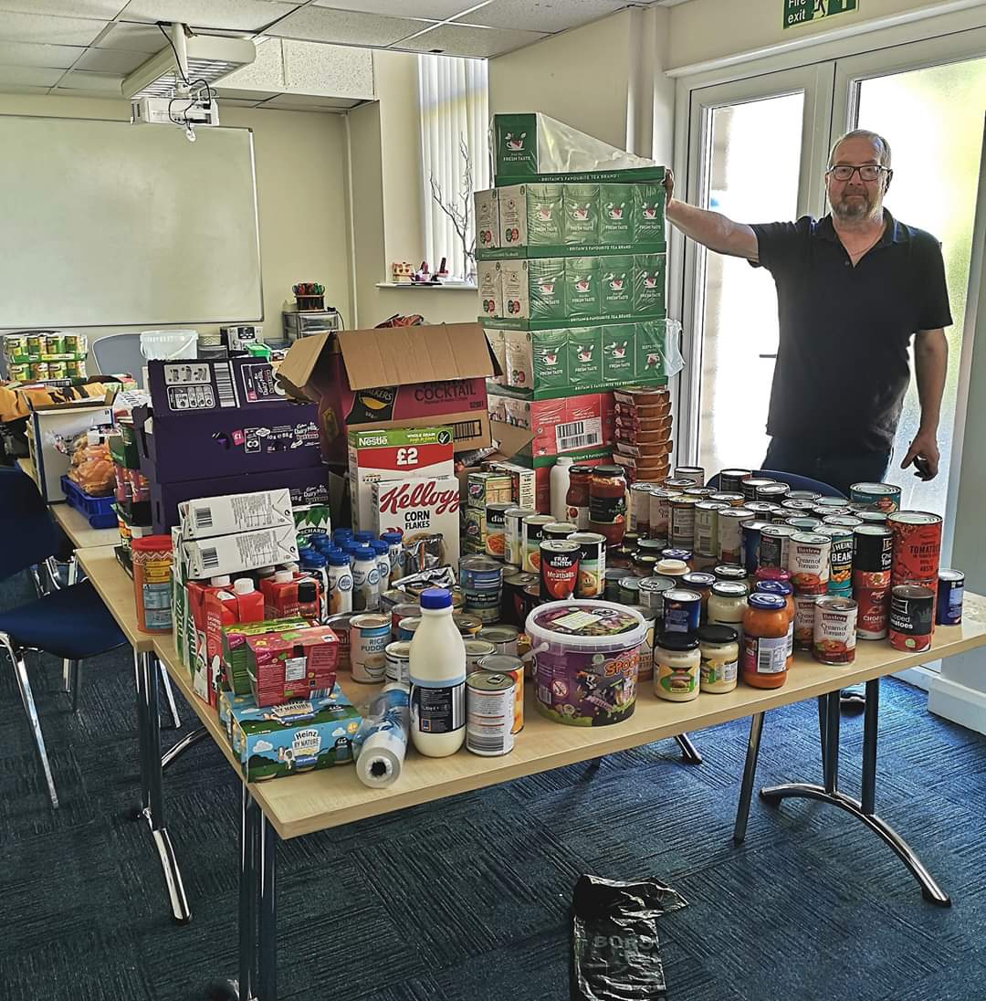 If anyone requires a food bank donation please feel free to contact James Foy 07486572419, he will deliver to anyone in the local area. Please don't be afraid to ask as all the food bank donations have been made to Colne Citadel by the kind people of Colne and Pendle