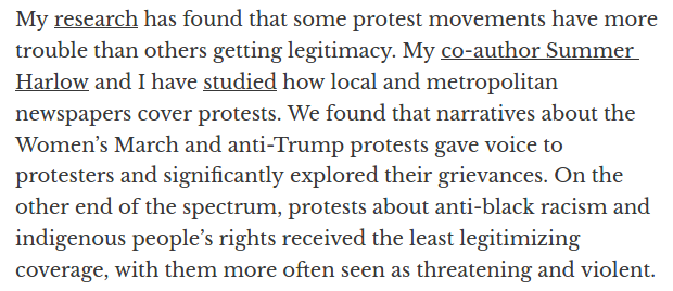 CSweatpants's tweet photo. From Prof. @danikathleen, here is the context for evaluating how poorly the mainstream press is covering last night's nationwide police riot. 

Let's see how various outlets are, hmm? 

https://t.co/Wv56Pf3MJu https://t.co/1SWHeitUhJ