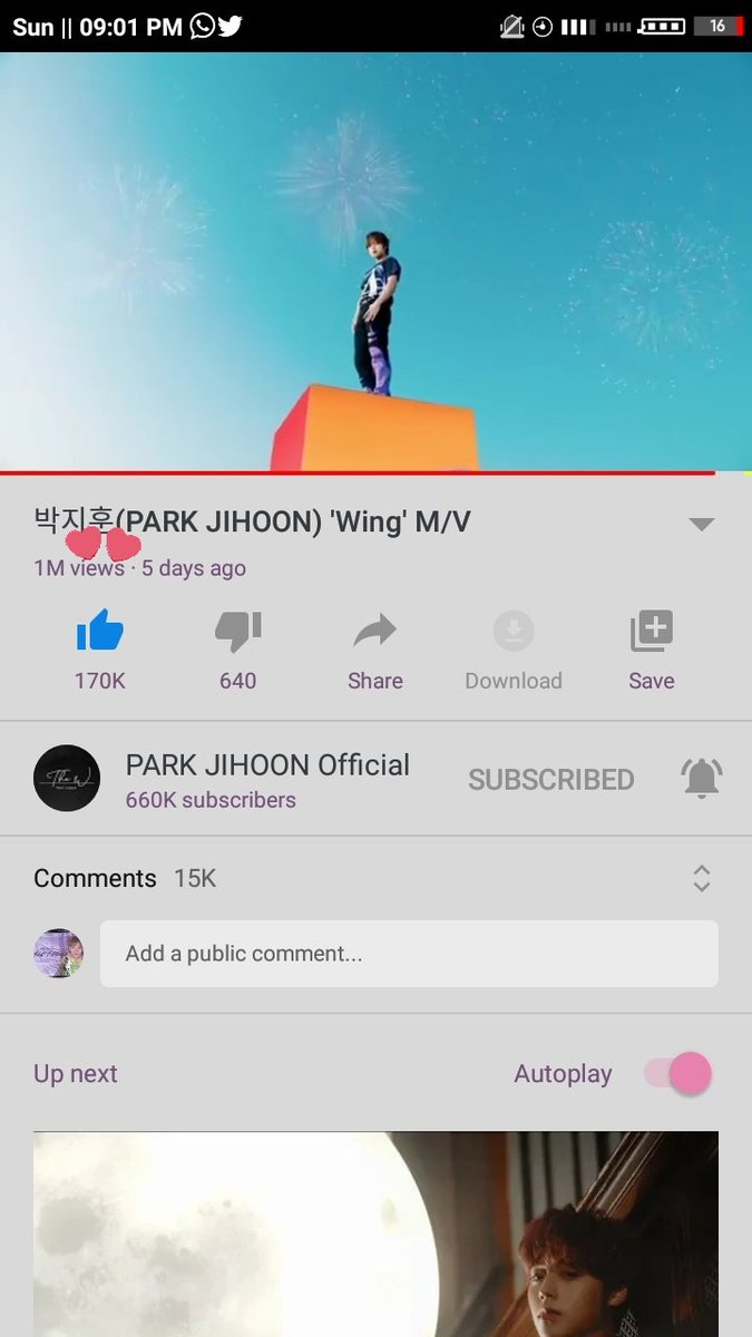 KakitoAen's tweet photo. Yeaayyyy ๐๐๐๐ congrats Mays!!! @Park_Jihoon_twt deserved this millions of love! ๐๐๐๐๐๐๐๐
#WingWatchParty #ParkJihoon #PARKJIHOON_Wing #ParkJihoon_TheW https://t.co/OesaEqTf85