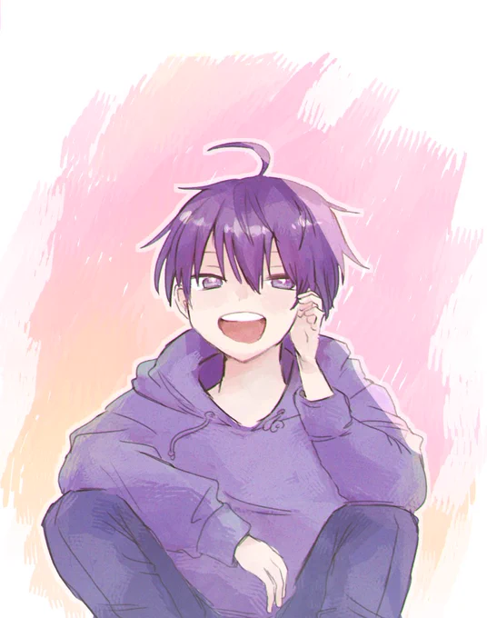 笑顔でいてください の絵
#すとぷりギャラリー 
#なーくん 