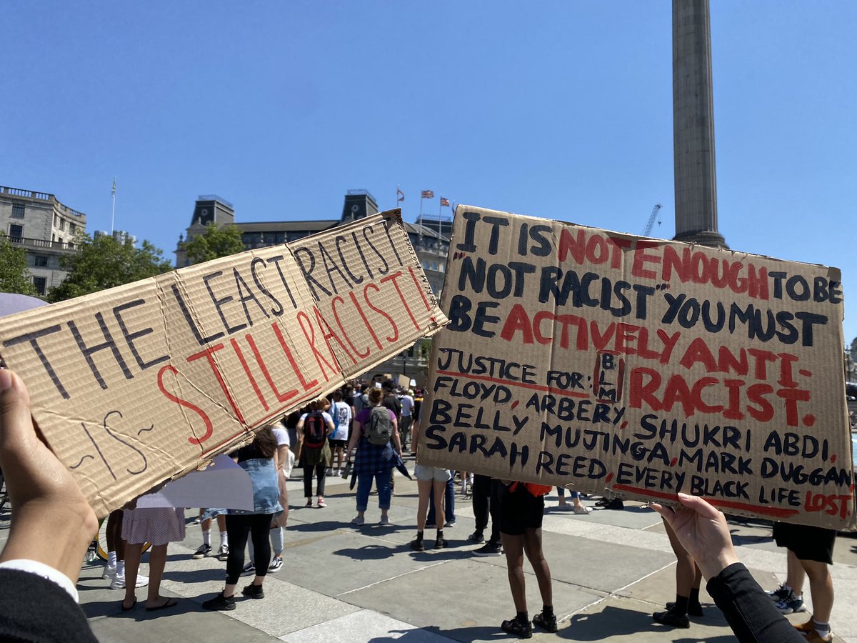 minaalmaas's tweet image. #BlackLivesMatterUK #BlackLivesMatter #TrafalgarSquare