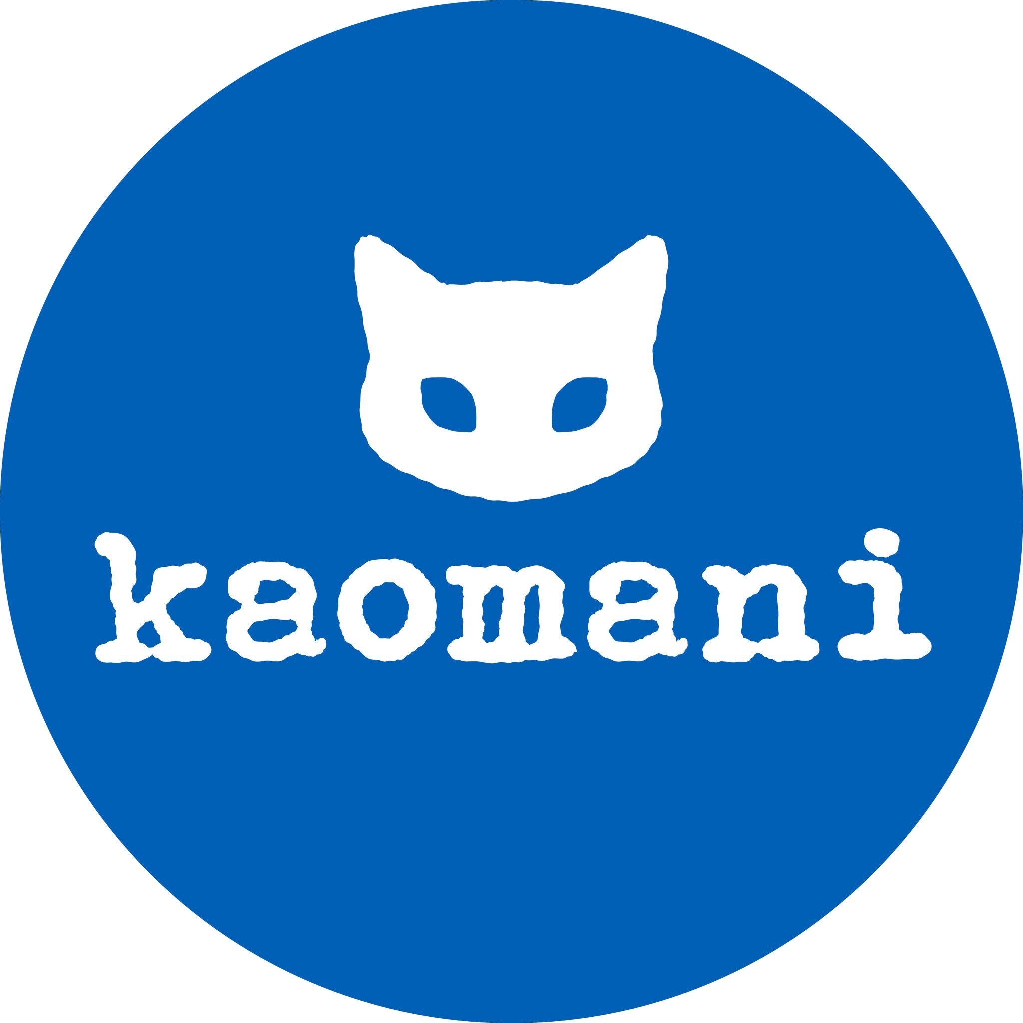 Kaomani カオマニー ハンドメイドアクセサリー Kaomaniの新しいロゴマークが決定しました ブランド名の由来である カオマニーというタイ王国の白猫をモチーフにデザインしました アクセサリーブランド ハンドメイドブランド ロゴデザイン ロゴ