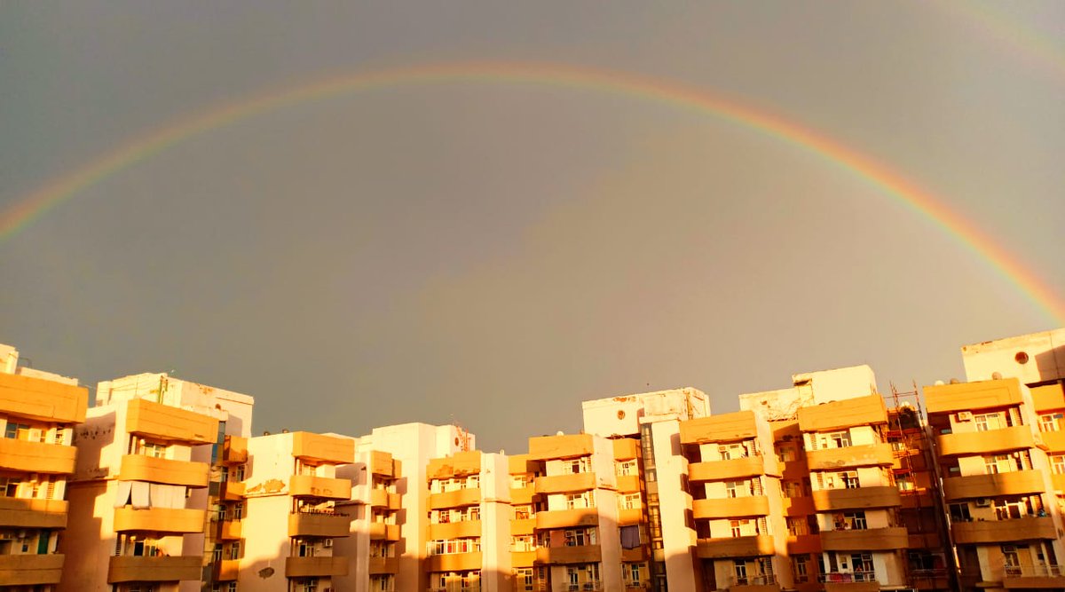 arpitmishraBJP's tweet photo. #Rainbow #Rainbow2020 #NoidaRainbow https://t.co/K4i7EuxMXt