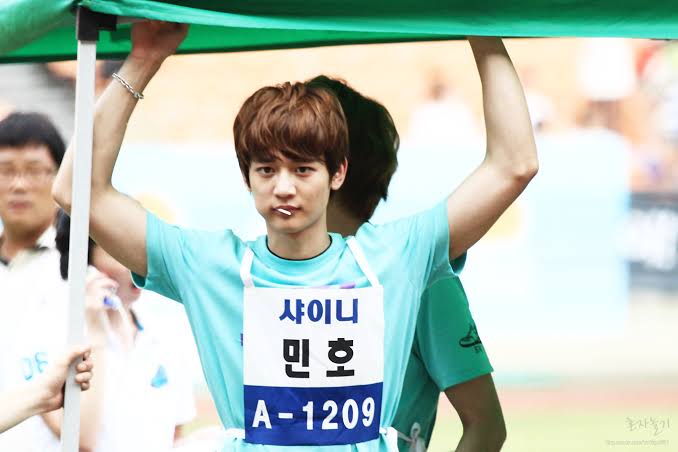 the reason why they banned SHINee to attend ISAC  yes our flaming charisma minho