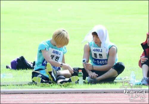 believe me the only thing shawols remember about SHINee on ISAC was either minho being athletic or taemin trim jonghyun's leg hairs.