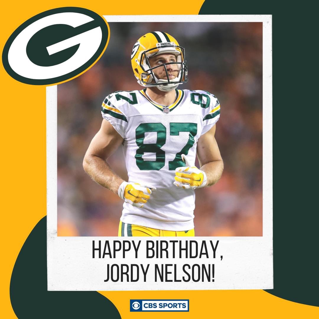 Happy Birthday to Packers long time Wide Receiver Jordy Nelson! 