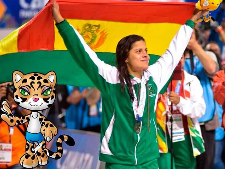 ComiteOlimbol's tweet photo. #NOTICIASCOB
#TBT
#COCHA2018
Karen Tórrez sumó 3 medallas de plata en los XI Juegos Suramericanos Cochabamba 2018, en la disciplina de natación , la primera fue en la prueba de 100 mts mariposa,la segunda en 100 mts libre y la última en 50 mts libre. https://t.co/Q4hzx8f0n9