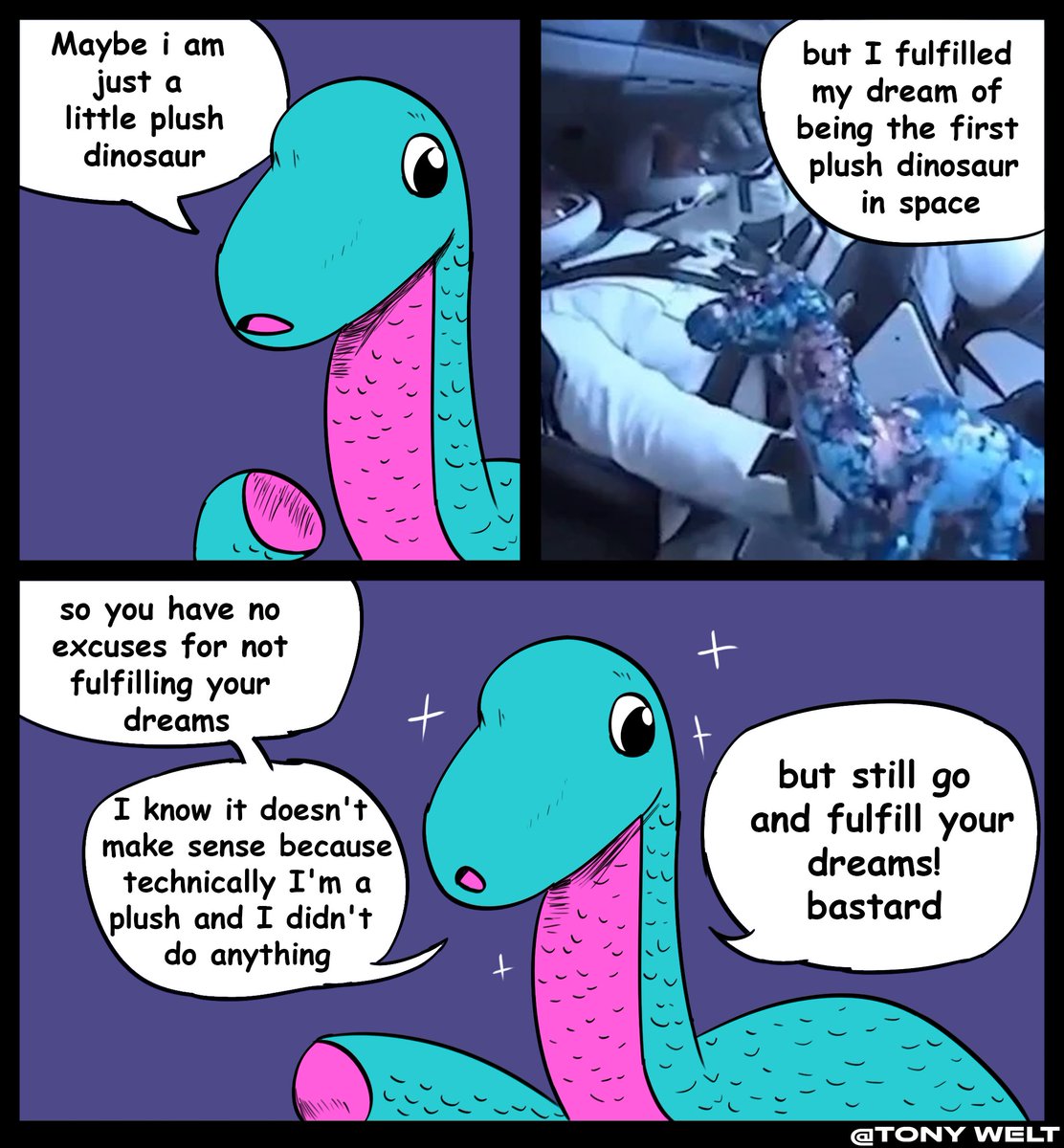 go and fulfill your dreams damn bastard 