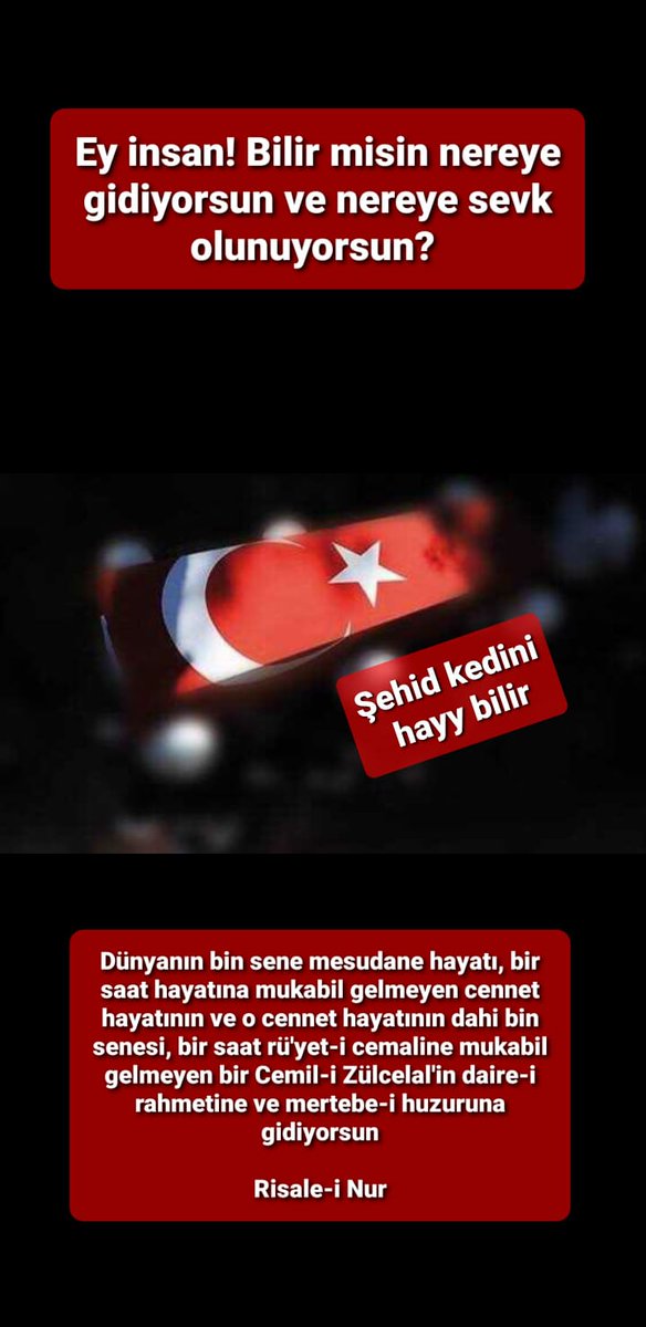 “Elhamdülillah Alâ Külli Hal"
"Her Halimiz İçin Allah'a Hamdolsun”

SEN‘den gelene, gelmeyene;
Ne şekilde belirlemişsen kaderime,
bu oyundaki biçtiğin rolüme,
yürekten kocaman bir EYVALLAH ! ..

Hz.Mevlana (ks)