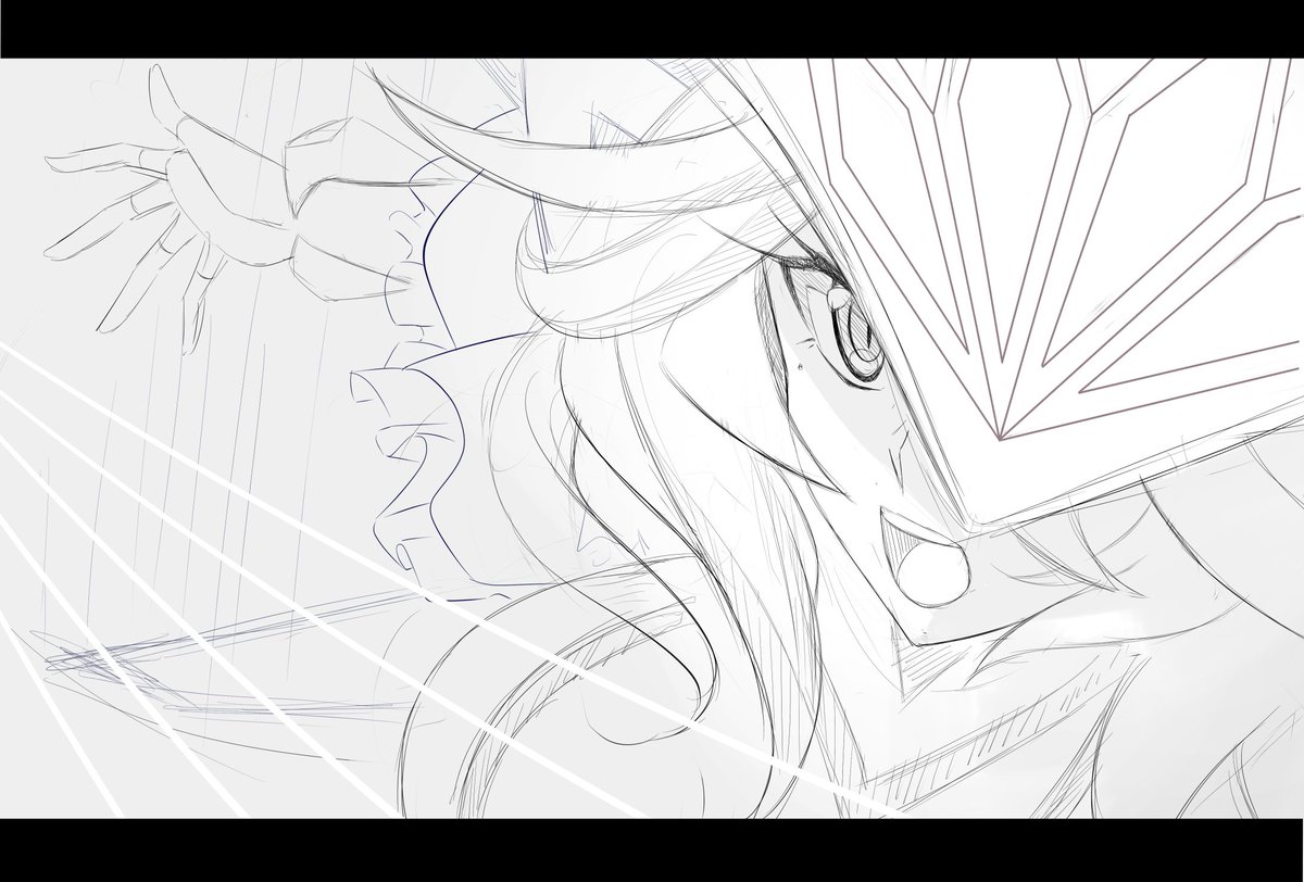 毎日お絵かき966日目 世界を壊す歌がある シンフォギア にゃんまる 毎日お絵かき５年目の漫画