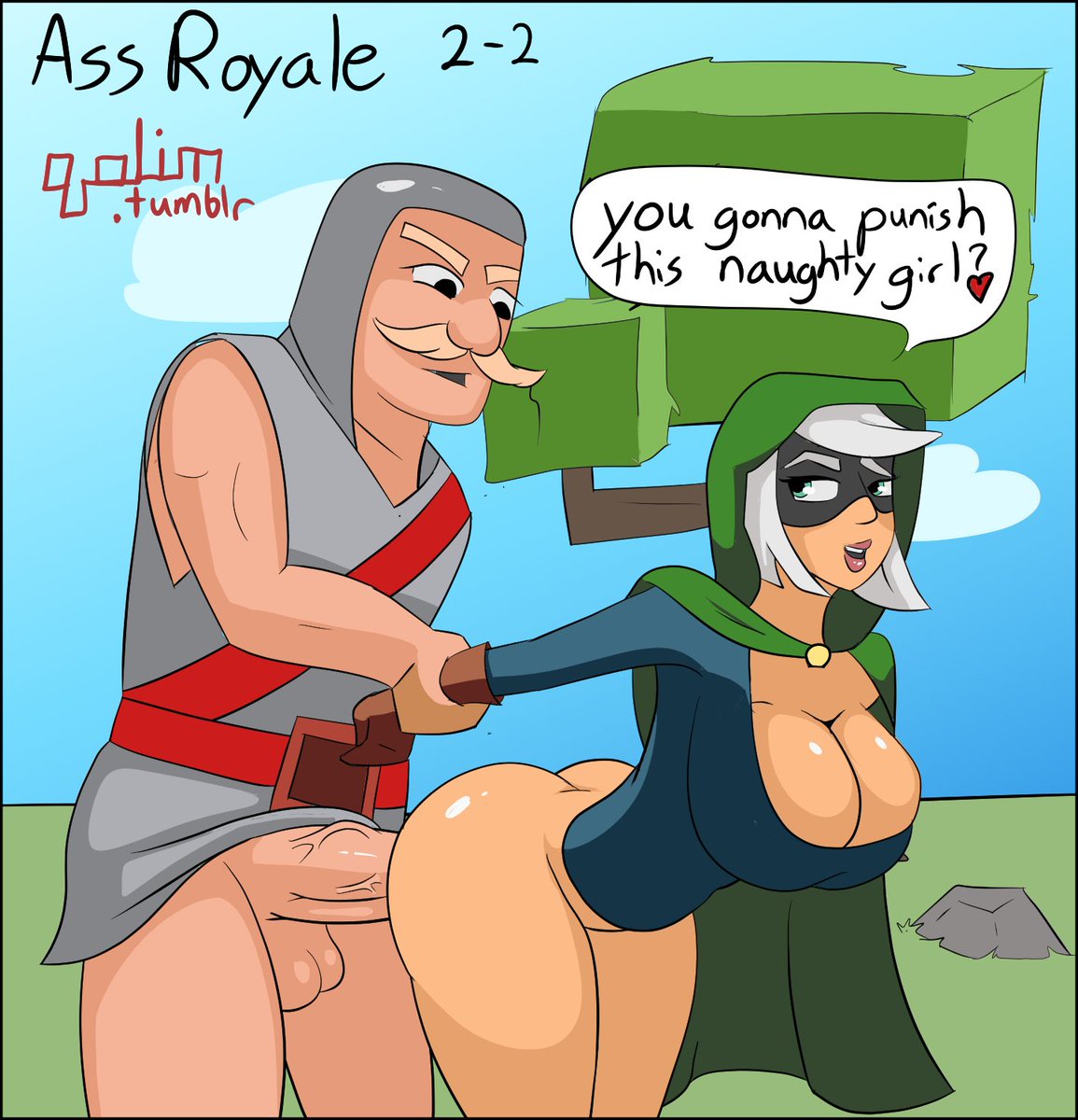 Older comic i did back when i was really into #clashroyale.