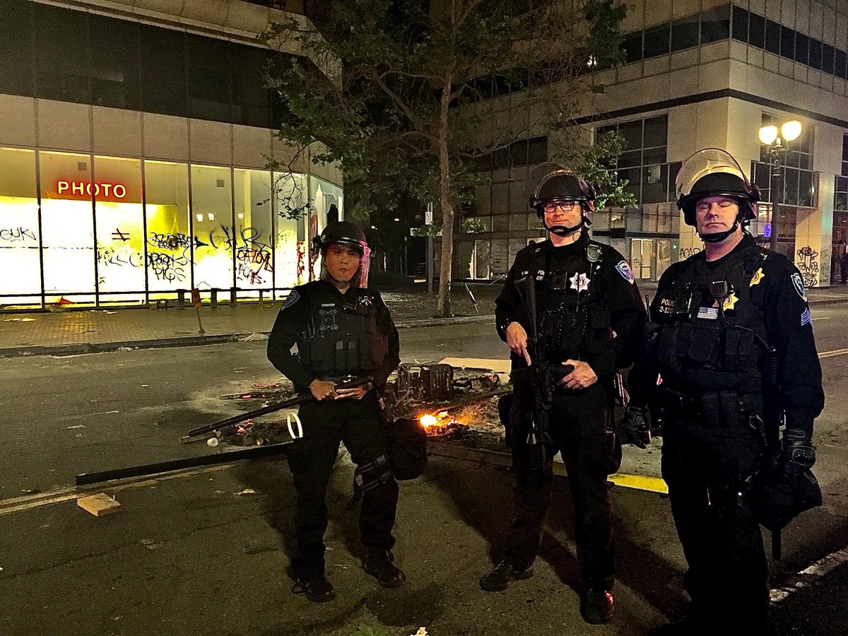 On Friday night, a number of Fairfield officers were in Oakland.