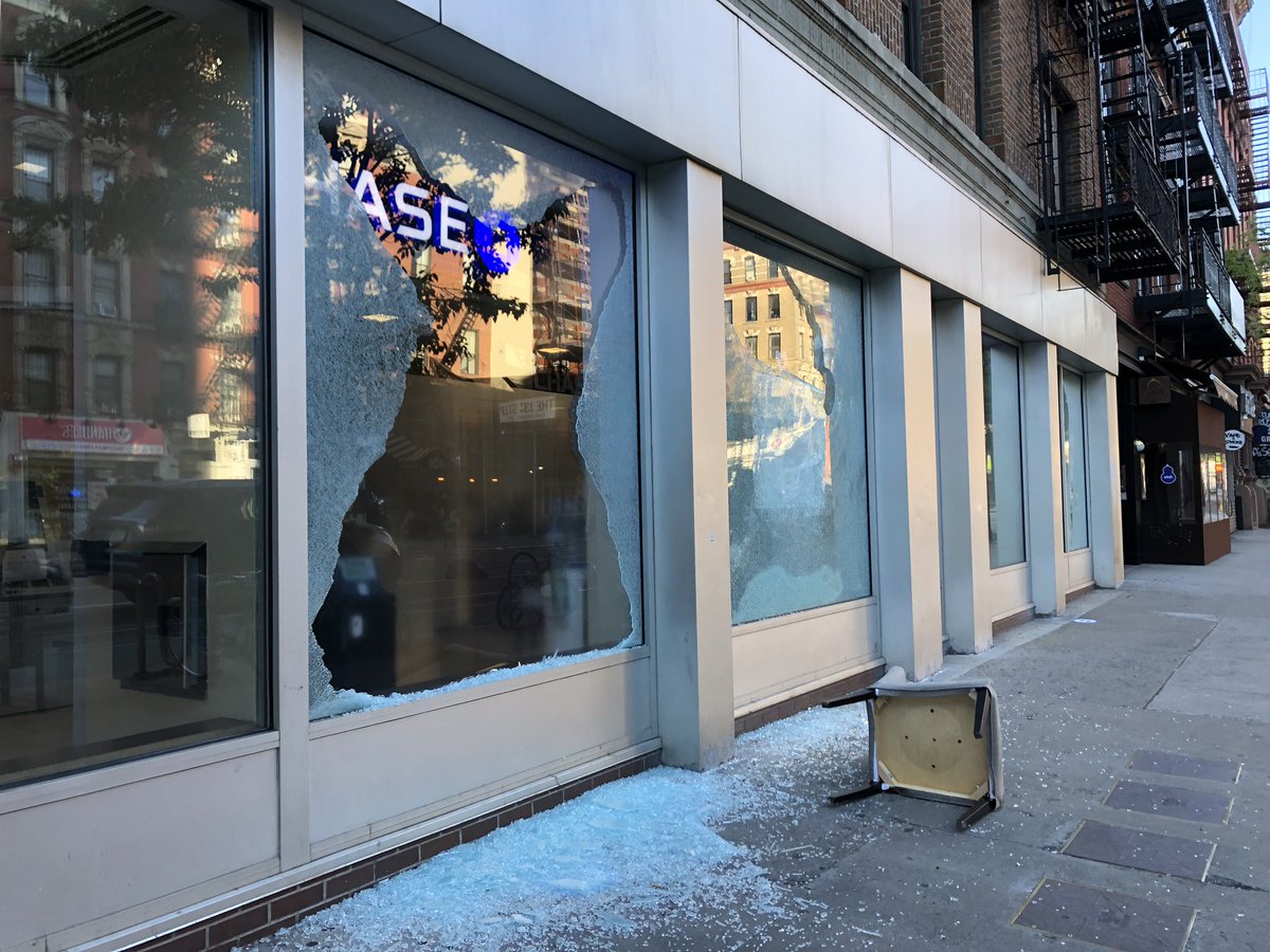 The windows of every bank branch on 2nd Avenue b/t Houston and 14th Street ...