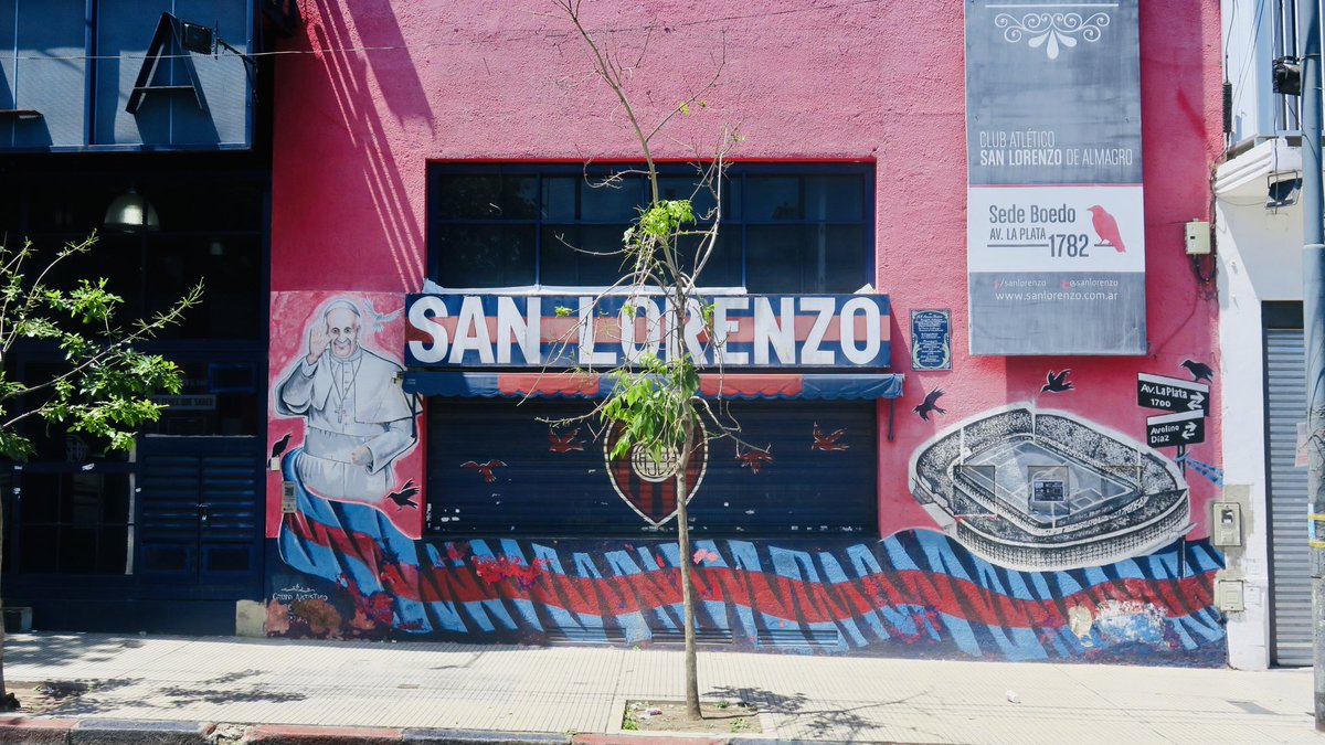 Our journey started in Beodo which was, still is, the spiritual home of San Lorenzo de Almagro and where they hope to return to soon. Money problems & men in suits meant they had to leave back in the day. Tsk.