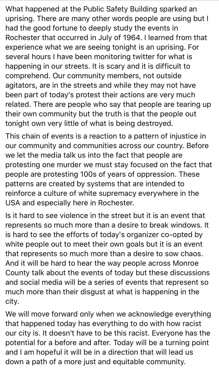 rachbarnhart's tweet photo. From @MrWidmaier #BLM #ROC https://t.co/5iLbyaHsyi