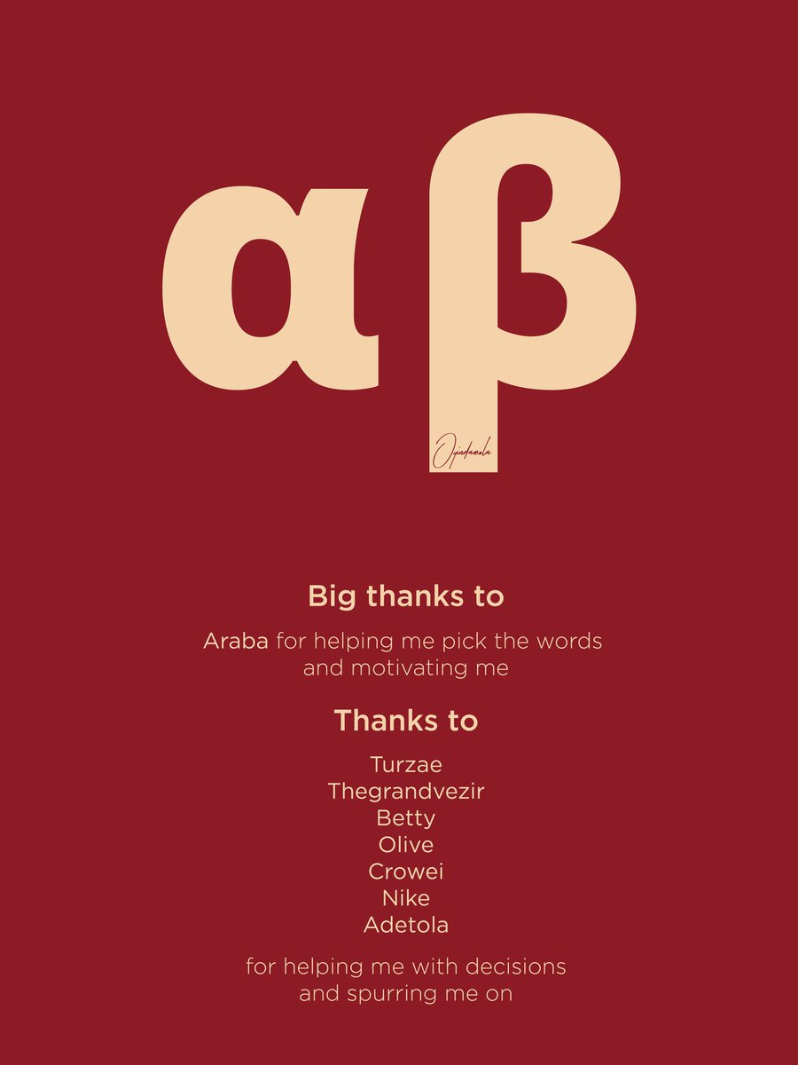 Did you know that the word Alphabet originates from the Greek word Alphabetos which was made from the first two letters, alpha(α) and beta(β)Thank you guys for viewing my thread and commenting and thank these guys for helping me with this project.