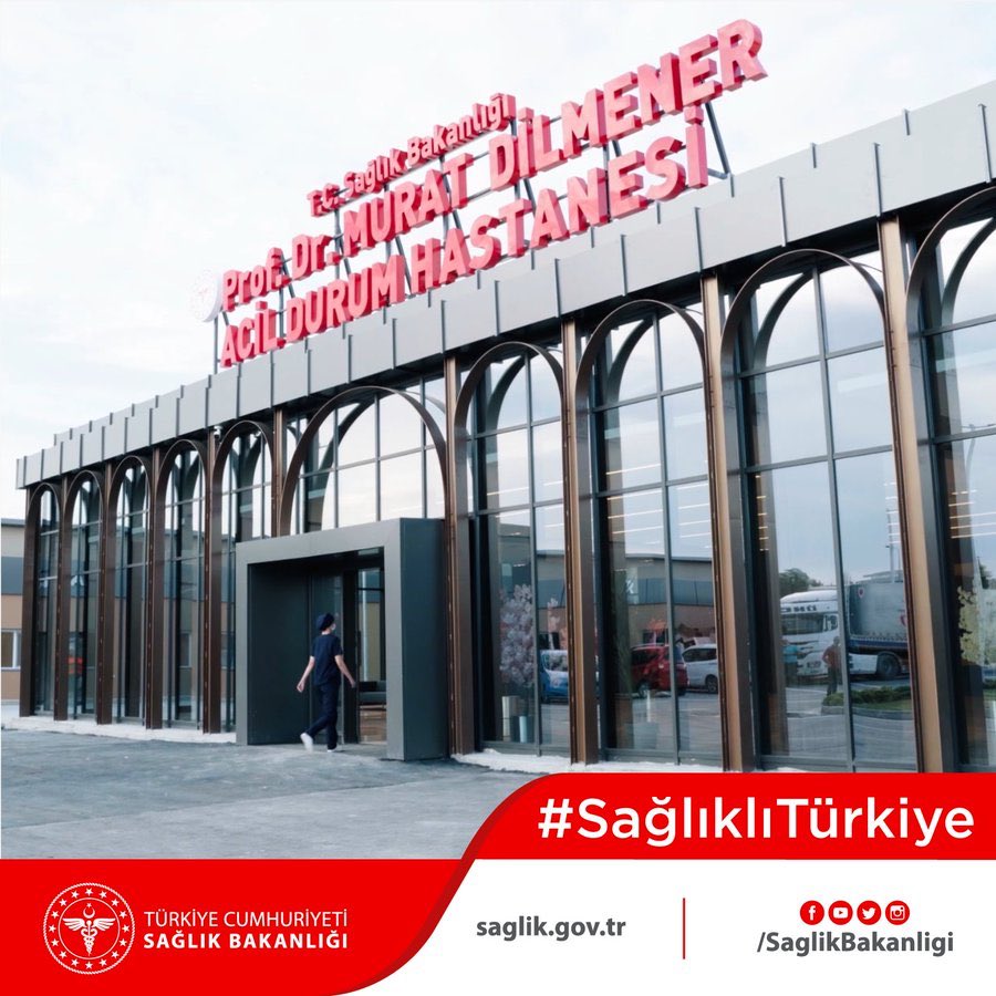 DoganhisarDH's tweet photo. Prof. Dr. Murat Dilmener Acil Durum Hastanesi, Cumhurbaşkanımız Sayın Recep Tayyip Erdoğan'ın katılacağı törenle bugün saat 14.00'te açılıyor. #SağlıklıTürkiye https://t.co/E0xRiOWijA
