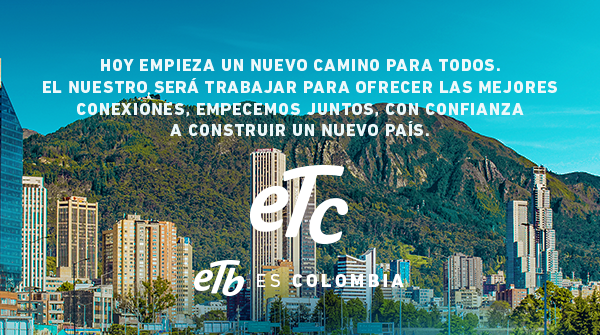ETB's tweet photo. Hoy cambiamos nuestra b porque somos la empresa de telecomunicaciones  de los colombianos que viven en Bogotá. Somos una empresa colombiana. https://t.co/QzQtaOoKDj