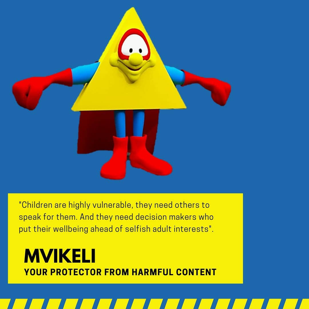 FPB_ZA's tweet image. Meet our mascot Mvikeli. He is here to protect children and sensitive viewers from inappropriate and harmful content. What advise to you have for Mvikeli? #Protectourchildren #Childprotectionweek2020