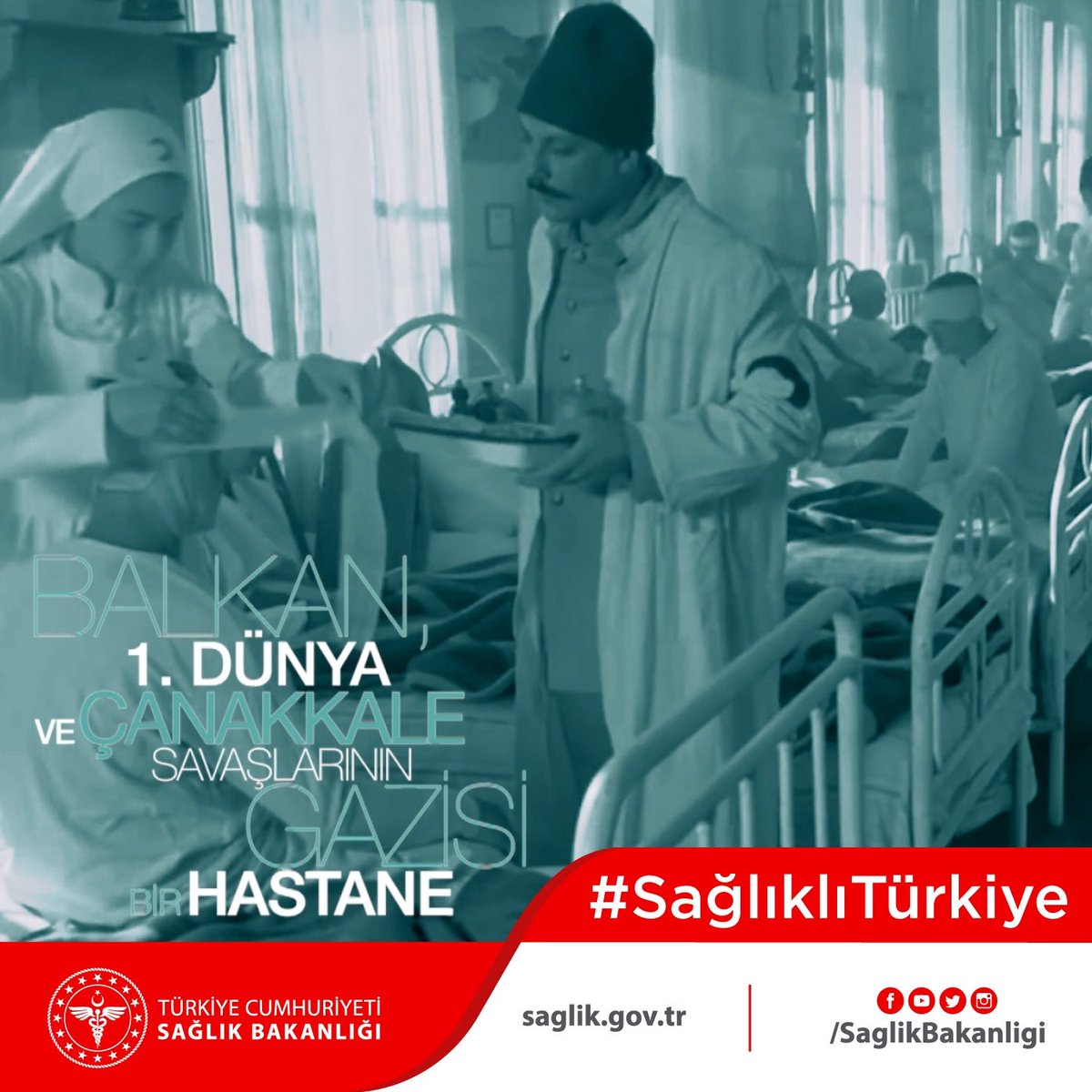 DoganhisarDH's tweet photo. Balkan Savaşı, Birinci Dünya Savaşı ve Çanakkale Savaşı sırasında önemli görevler üstlenmiş olan tarihî Hadımköy Askerî Hastanesi, yeni adıyla Dr. İsmail Niyazi Kurtulmuş Hastanesi COVID-19 mücadelesine büyük katkı sunacak. #SağlıklıTürkiye https://t.co/E57ct8m4I8