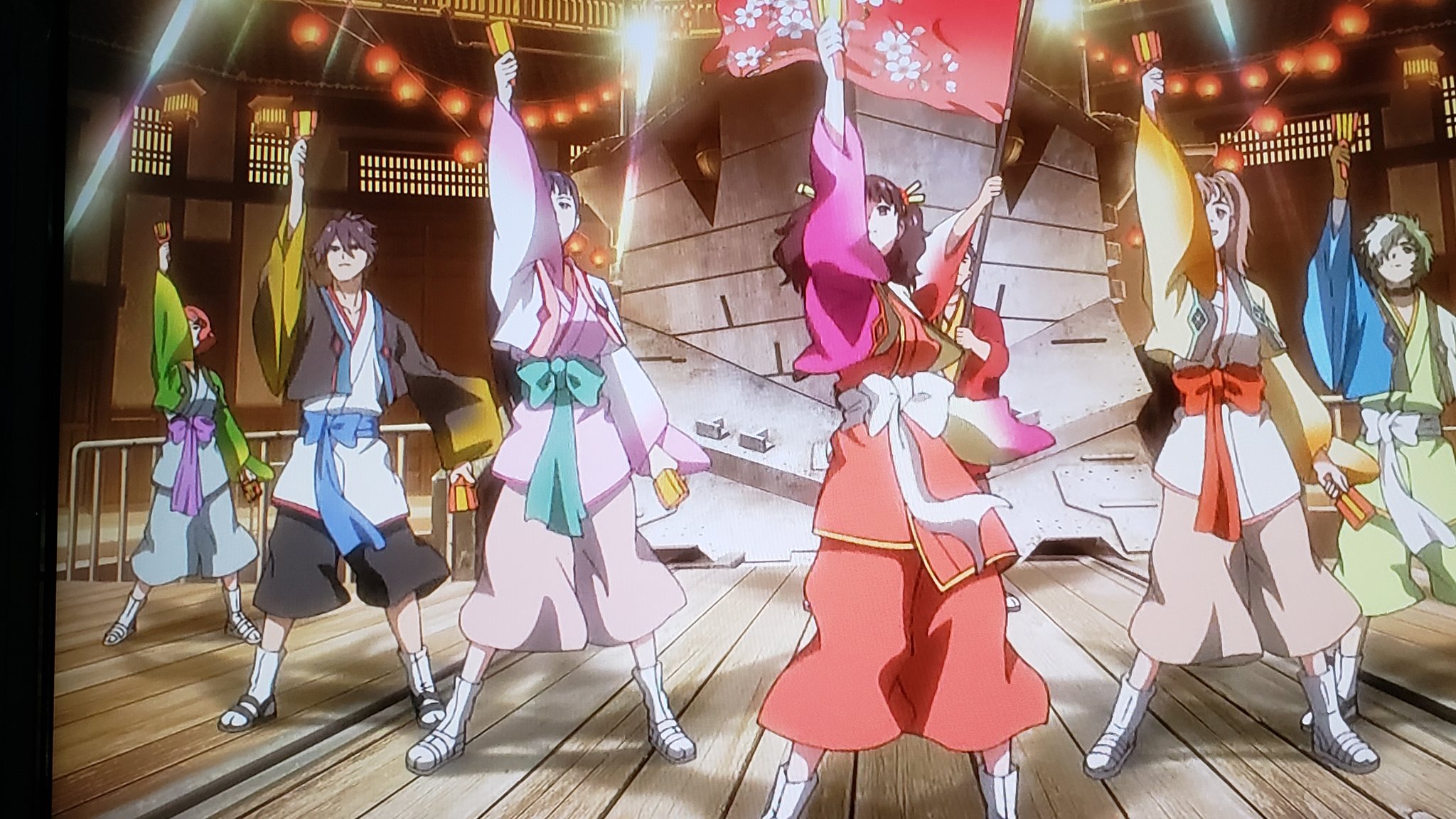 慧 甲鉄城のカバネリ 海門決戦 エンディングは よさこい仕様 A 旗も地方車も一応揃ってた T Co Ynocwz36qc Twitter