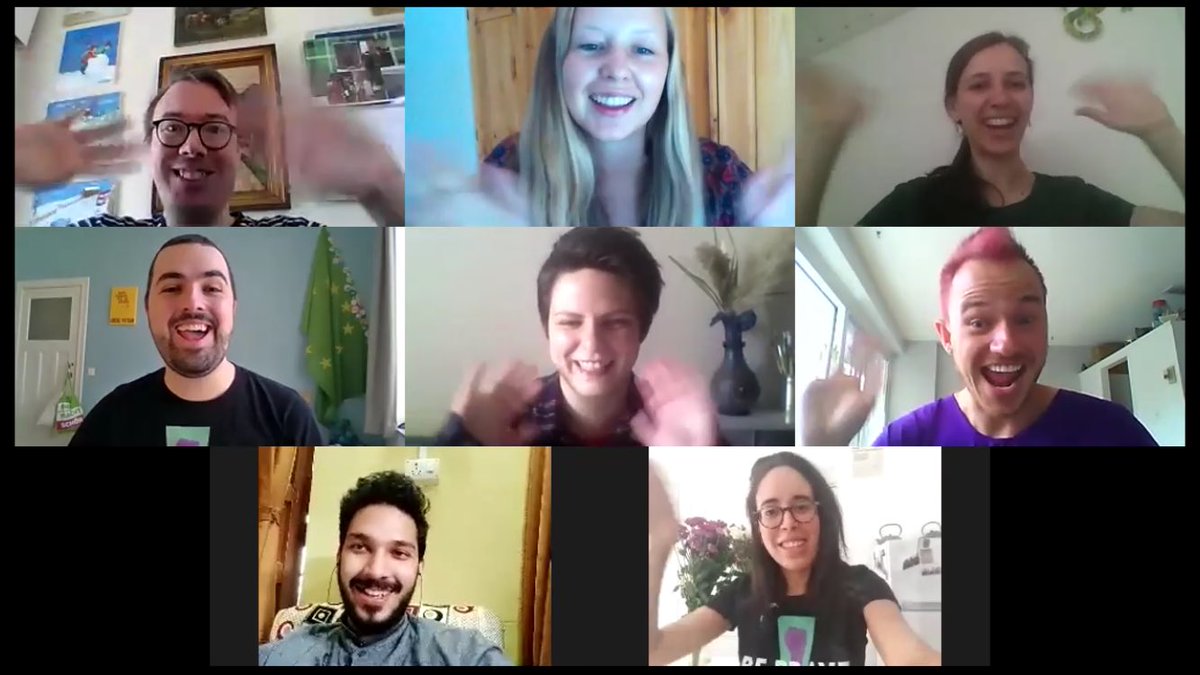 International Coordinator campaign video in the making... heartened to be supported by these incredible greens from all over the world 🌍 💚 @TheGreenParty #ExecutiveElections #Greens #YoungGreens #GlobalGreenFamily