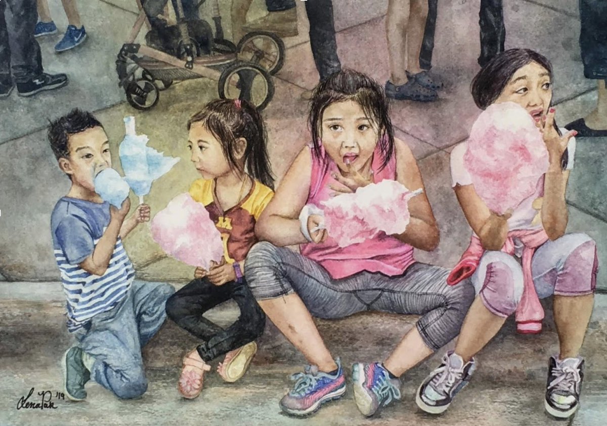 IB Art Junior, Lena Pak submitted a painting to the Congressional Art Competition. Her piece 'Fuwa Fuwa' was selected as the winner and will be displayed in the United States Capitol for the next year as the rep artwork from MN Third Congressional District. She Congrats, Lena!