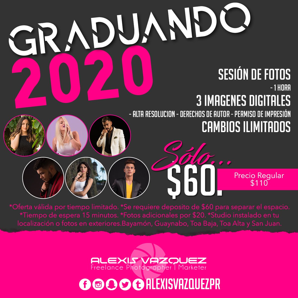alexisvazquezpr's tweet photo. ¡Te graduas y tienes que mantener el recuerdo! ¡Hacemos la sesión de fotos donde tu quieras! 📸🎓🎉
#AlexisVazquezPR #AlexiPR #NikonD800 #Class2020 #graduando #Senior https://t.co/rEj24wputO