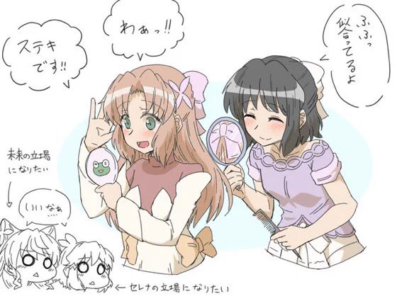#今月描いた絵を晒そう
全部小日向さんセレクトッ 