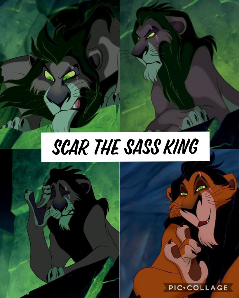 My favourite character from The Lion King is Scar because he reminds me of  me at times and is so dam sassy. P.s Scar is Gay!!! #TheLionKing #KingScar # Scar, image size:819x1024