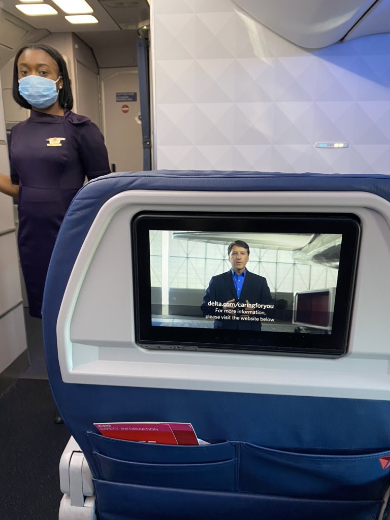 Thank you to the wonderful <a href="/Delta/">Delta</a> employees for keeping our world 🌎 safely connected! ✈️✈️ #smartflyer #virtuosotravel