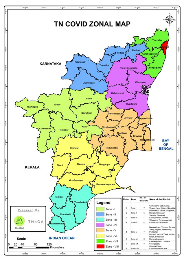 8 zones, tamilnadu ttransport 8 zones