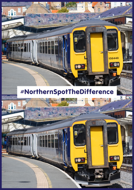 northernassist's tweet photo. 👀 Keep your eyes peeled! This week we're playing #NorthernSpotTheDifference - Each day we'll have a new puzzle with three differences between the two pictures.  🖊️ https://t.co/t5vOQktpub