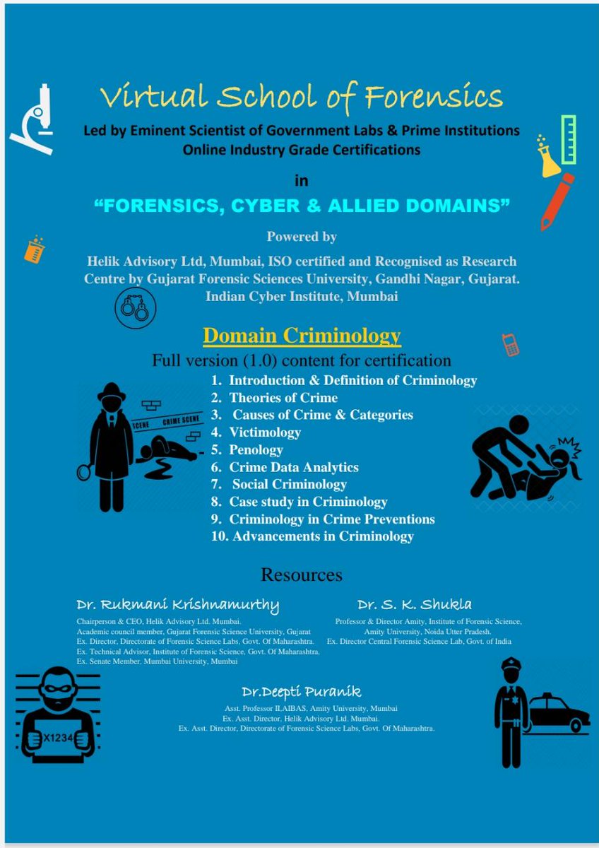 ForensicTimes's tweet image. #TheForensicTimes #ForensicIndia #ForensicEvent 

Register on this Email:
tusharkamble_k@rediffmail.com

#CybersLaw #Cyber #Forensics #Crime #Criminology