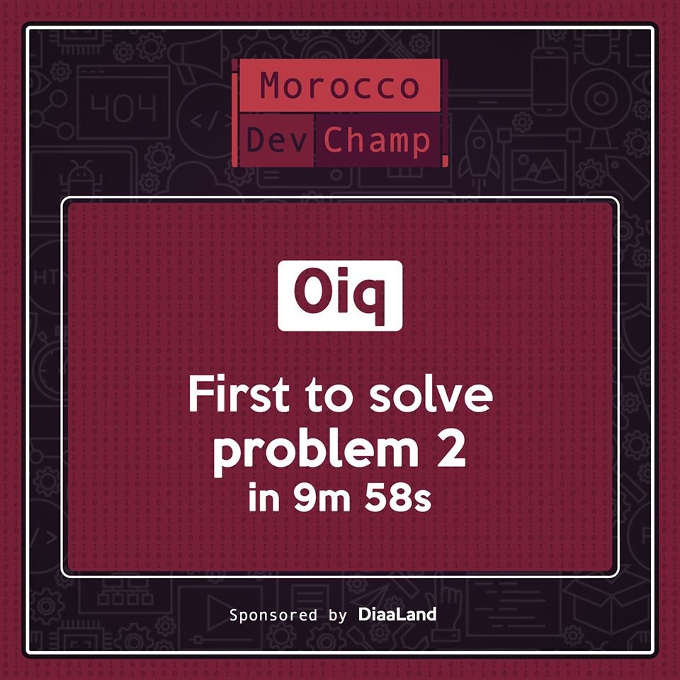 10 minutes - 2 problems solved so far!
0iq is the first to solve problem 2 in only 9 minutes &amp; 58 seconds 🔥
#MDC2020
#MOIArena
<a href="/diaaland/">diaaland</a>